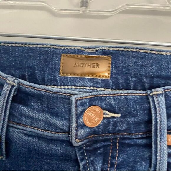 MOTHER The Insider Crop Step Chew in Dancing On Coals - Picture 5 of 9